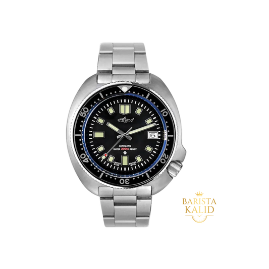 HEIMDALLR Captain Willard Turtle Dive Watch — NH35 Automatic, Sapphire Crystal, 200M Waterproof - - Watches