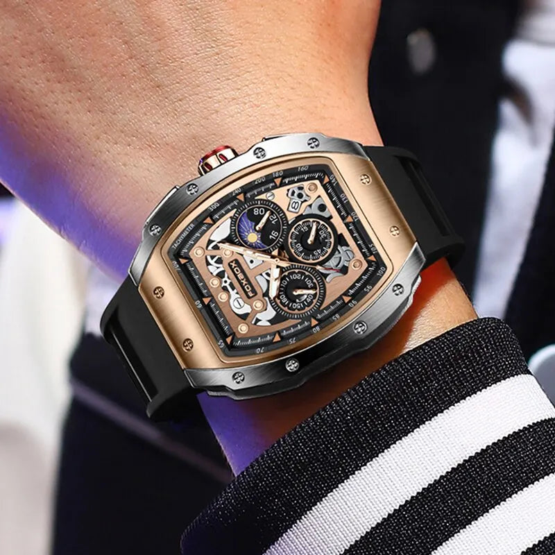 Luxury Military Sport Watch - Waterproof Chronograph Quartz Wristwatch for Men - - Watches
