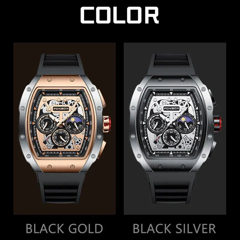Luxury Military Sport Watch - Waterproof Chronograph Quartz Wristwatch for Men - - Watches