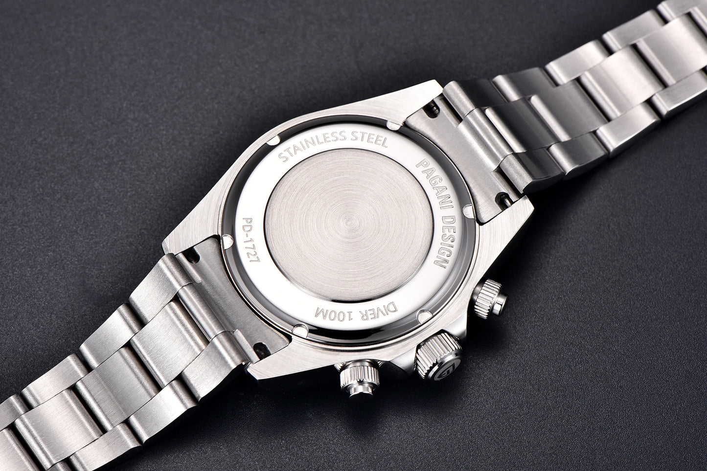 PAGANI DESIGN VK63 Luxury Chronograph Men's Watch — Sapphire Glass, Stainless Steel Bezel - - Watches