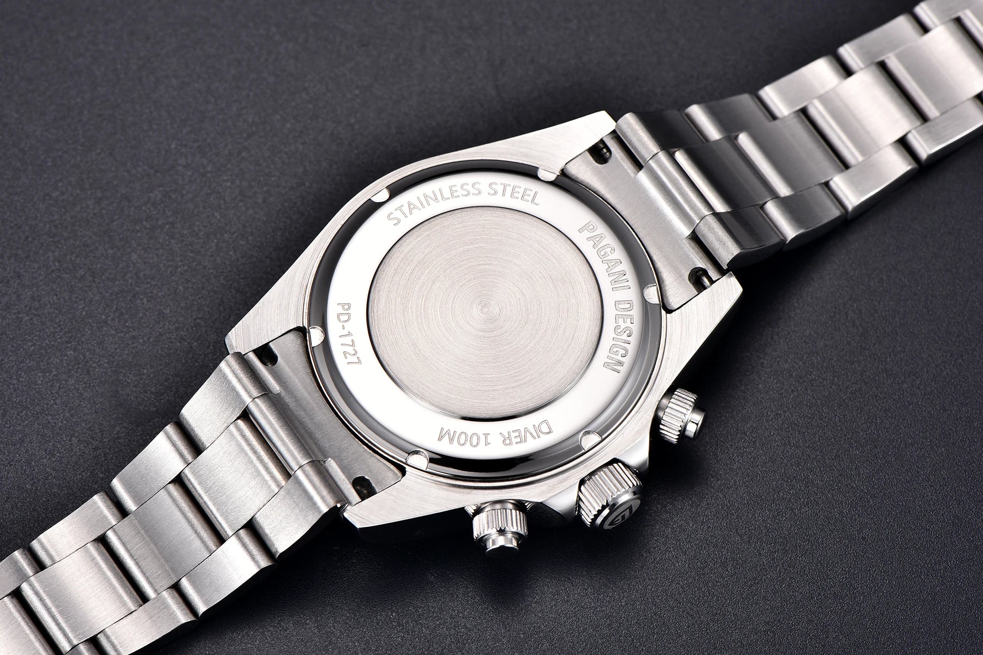 PAGANI DESIGN VK63 Luxury Chronograph Men's Watch — Sapphire Glass, Stainless Steel Bezel - - Watches