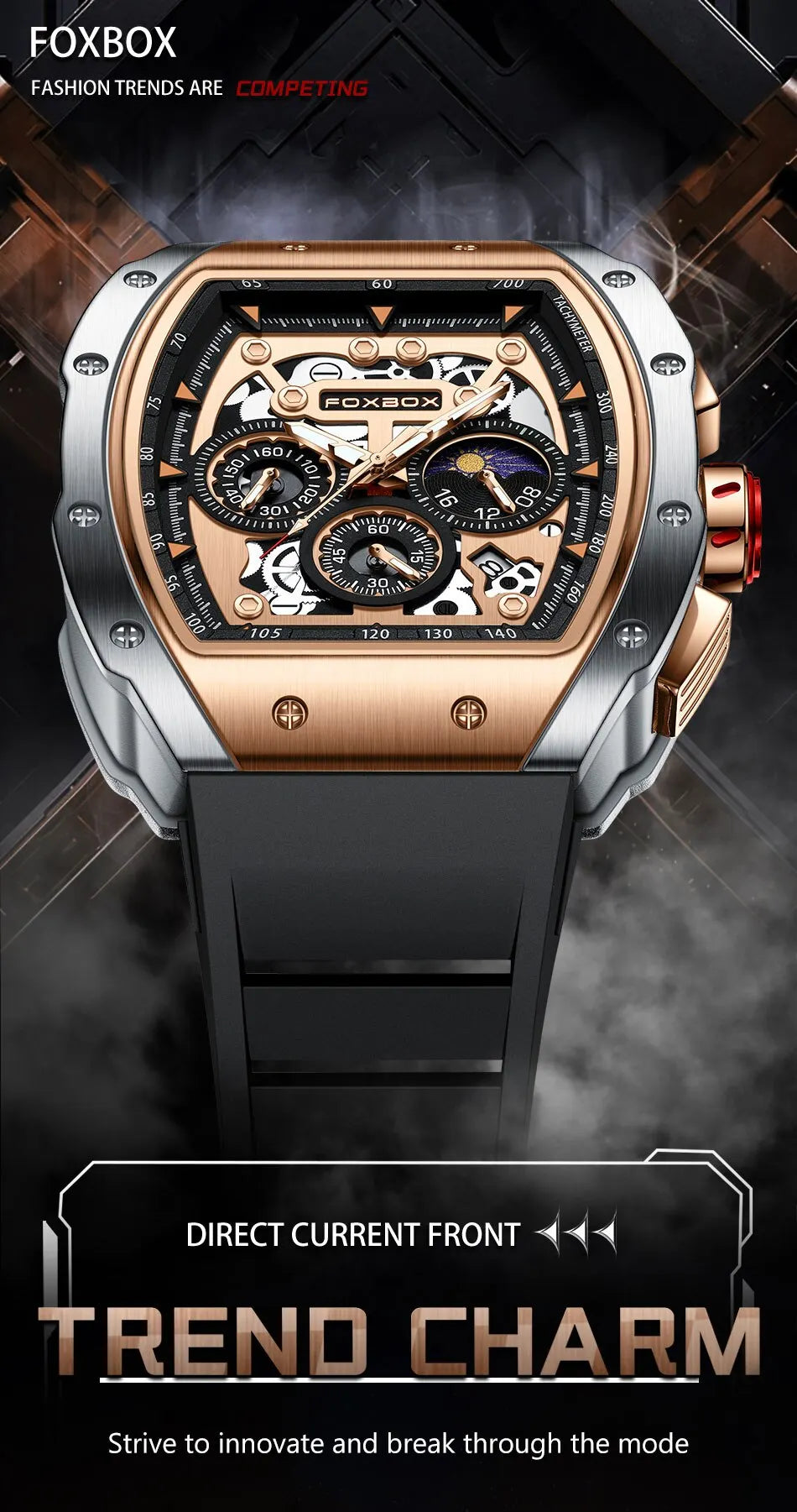 Luxury Military Sport Watch - Waterproof Chronograph Quartz Wristwatch for Men - - Watches