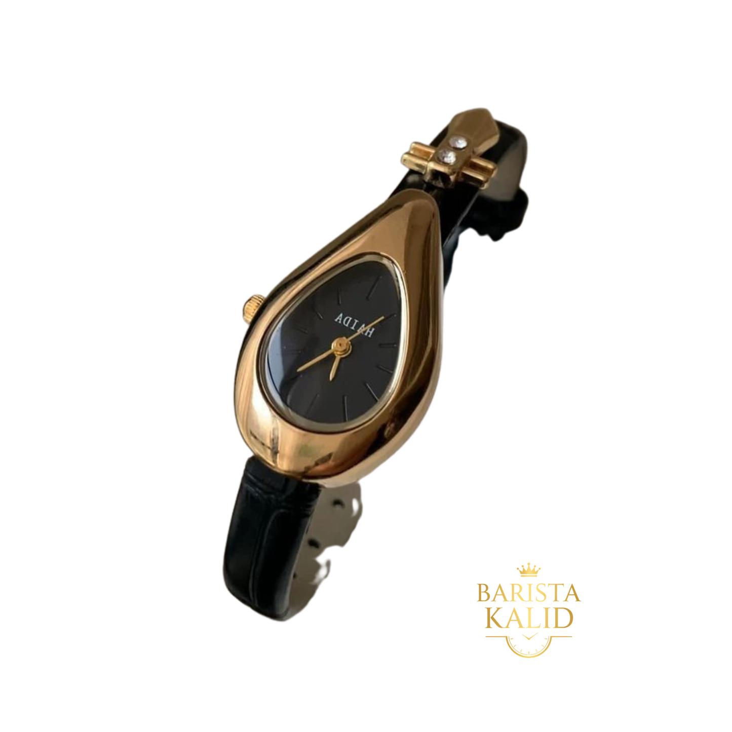 Women's Gold Bracelet Quartz Watch – Elegant Ladies Timepiece Gift Set - - Watches