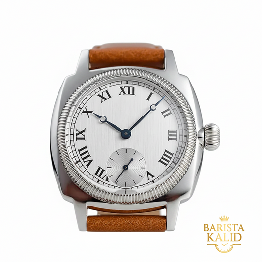 Balt any 1926 VD78 Quartz Men's Watch — Sapphire Glass, Leather Strap, 10 Bar Waterproof - - Watches